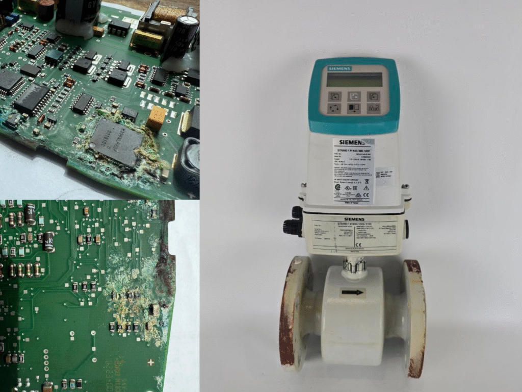 Диагностика расходомера Siemens Sitrans F M MAG 5000 Hart