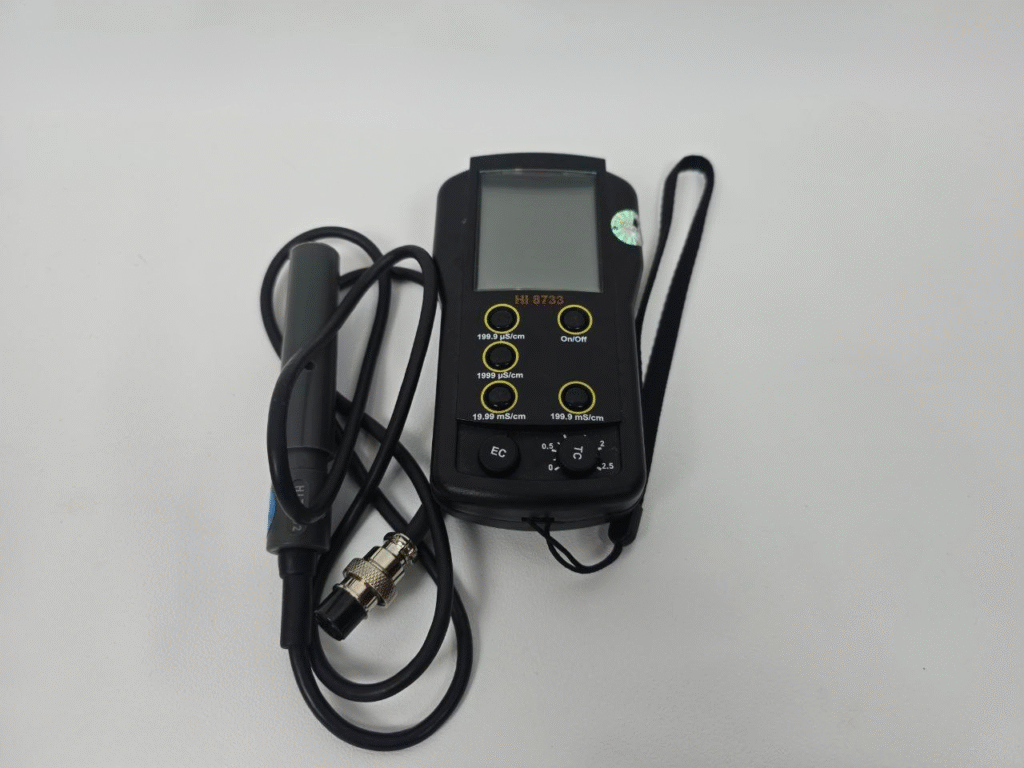 Диагностика кондуктометра HANNA HI 8733
